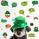 CMYK Home Decorations Zelfklevende papieren stickers Holiday Party Hat 3d Pvc muursticker