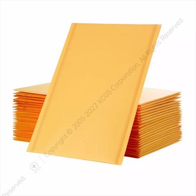 Flexo Printing Αδιάβροχο χαρτί Kraft Ροζ Τσάντες αγορών Kraft Bubble Mailers