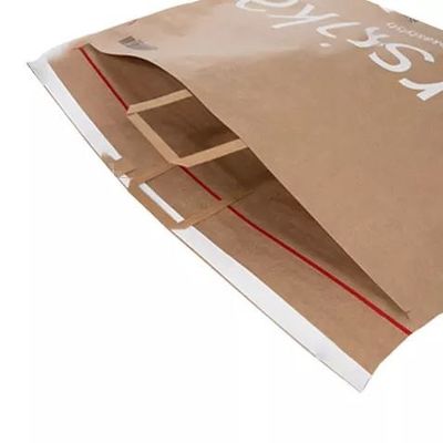 ODM ซองจดหมายกระดาษคราฟท์ Mailer Corrugated Shipping Biodegradable Kraft Padded