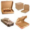 Scatola da imballaggio per pizza da 8 pollici verniciata BE Flauto Scatola da imballaggio in carta ondulata