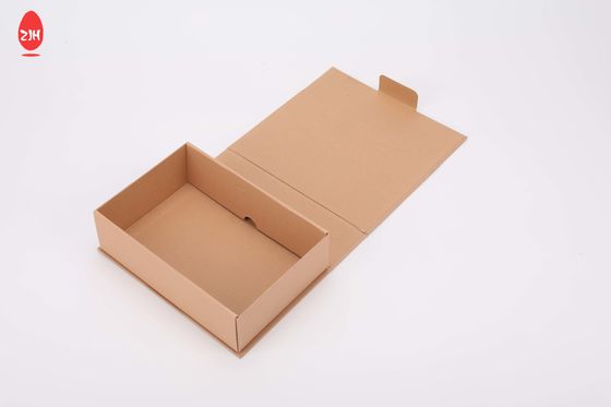 शिपिंग बड़े नालीदार बक्से, कपड़ों / टी-शर्ट के लिए बड़े आकार के क्राफ्ट पेपर बॉक्स