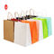 3x8,5 inch geschenkverpakking tassen SGS kledingverpakking Kraft papieren zak met handvat