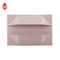 Embalaje de papel plegable magnético rígido rosado que sella la caja de regalo para embalar