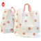 Τσάντες συσκευασίας δώρου LDPE Ins Κατάστημα ρούχων Πλαστική τσάντα με μοτίβο ροδάκινου