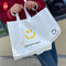 इको फ्रेंडली LDPE प्रोमोशनल टोट बैग लोगो प्रिंटिंग शॉपिंग प्लास्टिक बैग