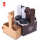 Boîte d'emballage réutilisable en carton jetable FSC Drink Coffee Paper Cup Holder Tray