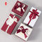 Matt Lamination Opvouwbare geschenkdozen Luxe lint Kartonnen grote geschenkdoos
