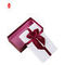 Matt Lamination Opvouwbare geschenkdozen Luxe lint Kartonnen grote geschenkdoos