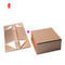 FSC Dapat Didaur Ulang Varnishing Cardboard Lipat Kotak Hadiah Untuk Ban Lengan