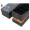 Laminação brilhante várias cores caixa dobrável magnética caixa de embalagem dobrada