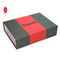коробка бумажного подарка 300гсм упаковывая лоснистого слоения магнитная складывая