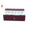 रिबन के साथ विभिन्न रंग चुंबकीय उपहार बॉक्स