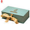 Niestandardowe logo Kartonowe pudełko do pakowania prezentów do włosów Niestandardowy kolor ze wstążką