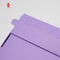 Изготовленные на заказ ювелирные изделия логотипа печатая коробку пурпурного подарка картона упаковывая для одежды