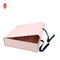 पैनटोन एम्बॉसिंग कार्डबोर्ड फोल्डिंग बॉक्स लक्ज़री रिबन गिफ्ट बॉक्स