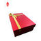 Ορθογώνιο ματ παπούτσι πάρτι Μεταξωτή κορδέλα από χαρτόνι Δώρο Κουτί συσκευασίας Άκαμπτο φιλικό προς το περιβάλλον