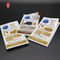 Etiquetas adhesivas de papel adhesivas de color permanente Panton FSC Etiquetas autoadhesivas razonables de Kraft