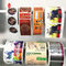 Adesivos permanentes de papel colorido Panton Adesivos de etiquetas Kraft razoáveis ​​FSC