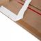 ODMの封筒のクラフト紙の郵便利用者のパッドを入れられる波形の船積みの生物分解性のクラフト