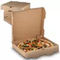 4c طباعة أوفست بيتزا تخزين مربع 33 * 33 سم صناديق التعبئة والتغليف القابلة لإعادة الاستخدام صناديق التعبئة والتغليف