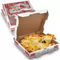 4c Offsetdruck Pizza Aufbewahrungsbox 33 * 33cm Wiederverwendbare Verpackung Boxese Verpackungsboxen