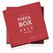 Caixa de embalagem reutilizável com logotipo ODM FSC portátil reutilizável Caixa de pizza para entrega em papelão ondulado