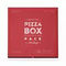 Logo ODM Pudełko do pakowania wielokrotnego użytku FSC Przenośne pudełko do pizzy wielokrotnego użytku z tektury falistej