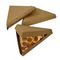 Caixa de embalagem de pizza de flauta BE de envernizamento de 8 polegadas Caixa de embalagem de papel ondulado