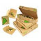 Boîte d'emballage de papier ondulé de boîte d'emballage de pizza de cannelure de vernissage de 8 pouces