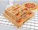 Caja de embalaje corrugado CMYK Caja de pizza reutilizable de cartón de 12 pulgadas