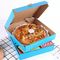 CMYK 물결 모양 포장 상자 12 인치 마분지 재사용할 수 있는 피자 상자