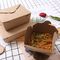 Recipientes de alimentos biodescartáveis ​​impressos em papel para viagem Embalagens de fast food