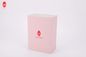 Pappkleidung beschuht Verpackenkästen, rosa Matte Magnetic Gift Box With-Band